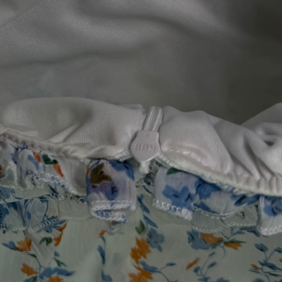 DOKOTOO Mini Dress Floral Deep V-Neck Ruffle Long Sleeve Open Back size XL - Picture 9 of 9